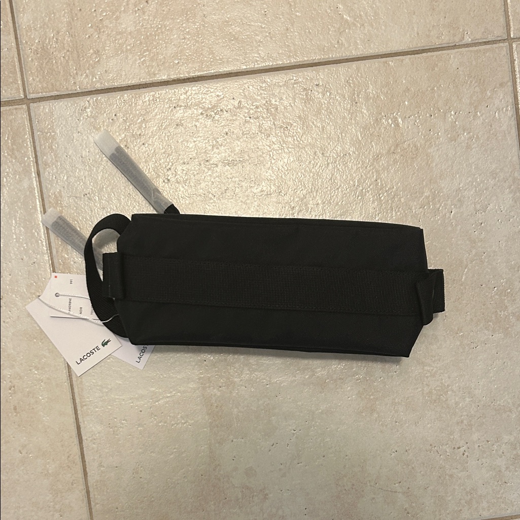 Lacoste Black Travel Pouch
